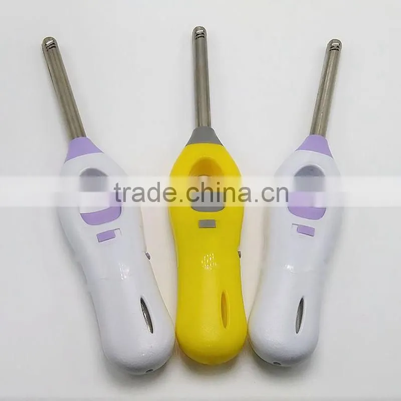 Butane valve electric pipe lighter custom