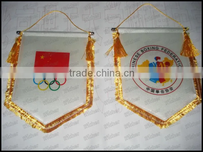 Soccer Club Gift Flag for Team Exchange