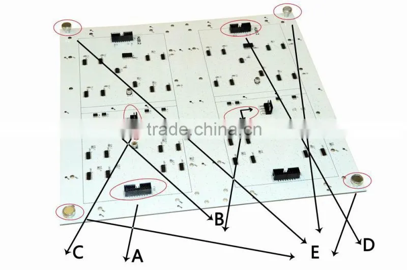 Edgelight dynamic Light box Backlit modules advertisement china products