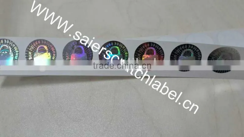 Hologram sticker