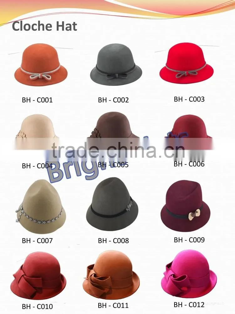 wool felt hat ivy hat