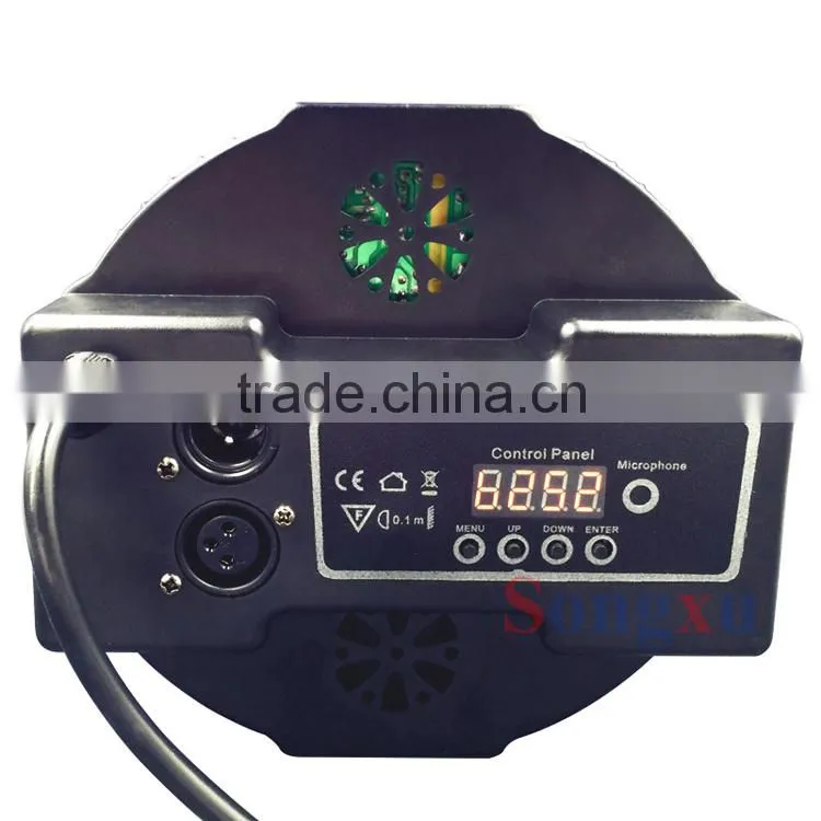18*1w flat par lighting professional rgb dj led light for disco home party
