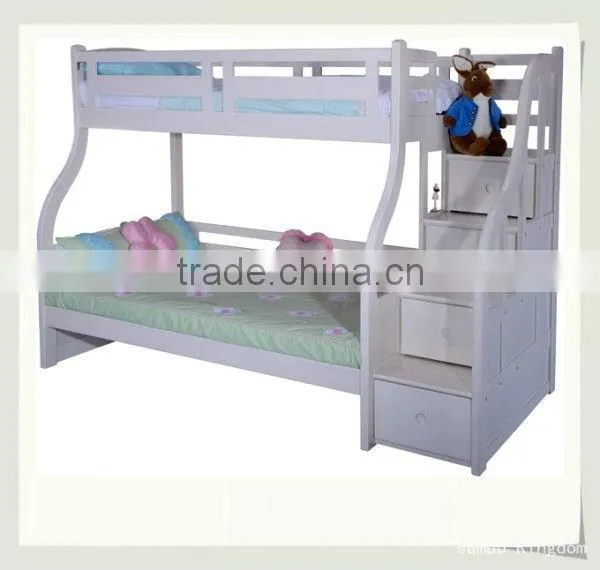 wooden toddler bunk beds with stairs