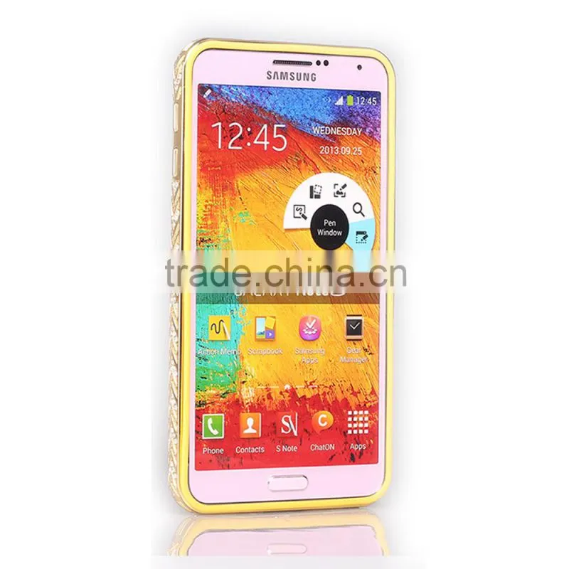 Two Piece Design Mental+TPU Phone Case for Samsung Note 3