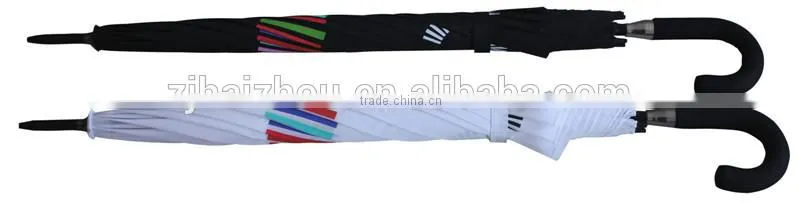 black auto open EVA handle man umbrellas