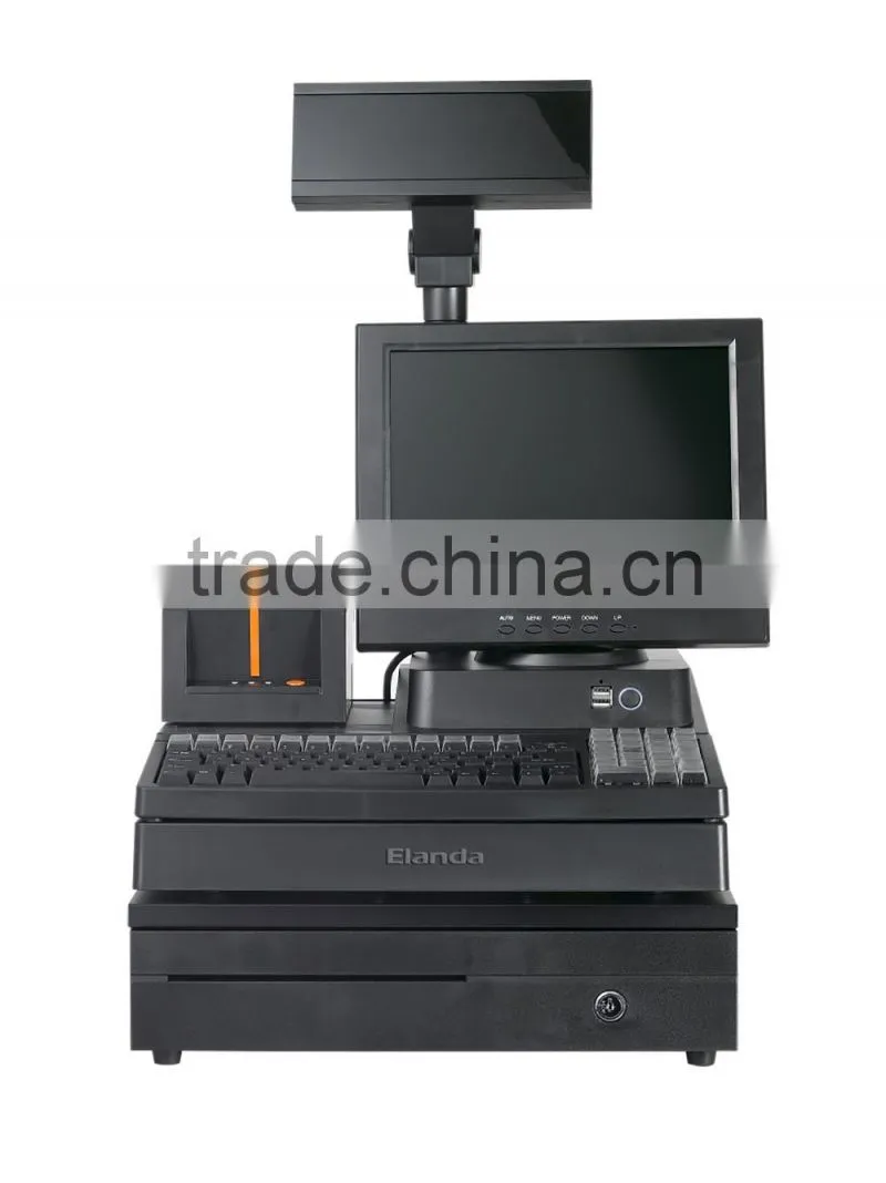 POS System Manufacturer Full Flat POS System Supermarket