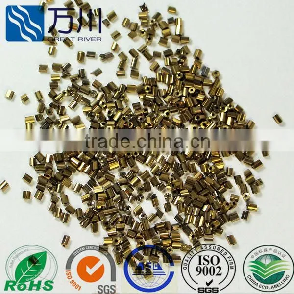 2014 opaque bugle glass beads