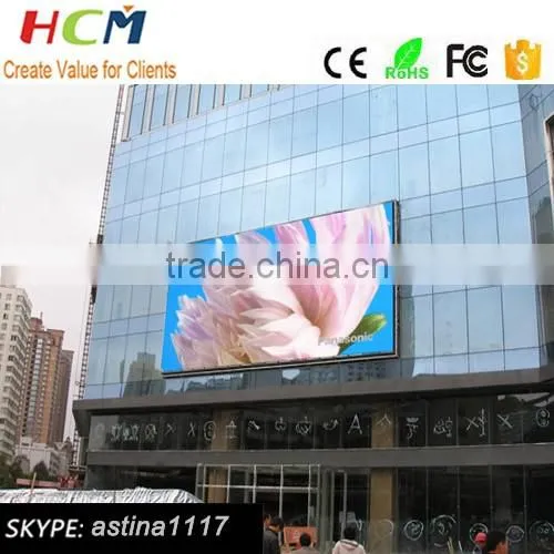 Outdoor advertising p8 screen led display full color SMD p10 led panel for wholesale