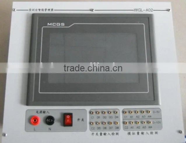 Electric Motor Train, AC-DC Motor and Control Training Bench, Electrical Lab