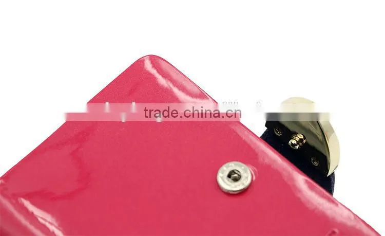 High quality PU holder transparent inner sheeve PVC card holder