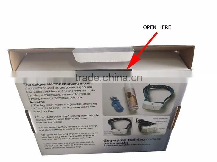 LoreWin LY-05S Rechargeable Citronella Spray Dog collar