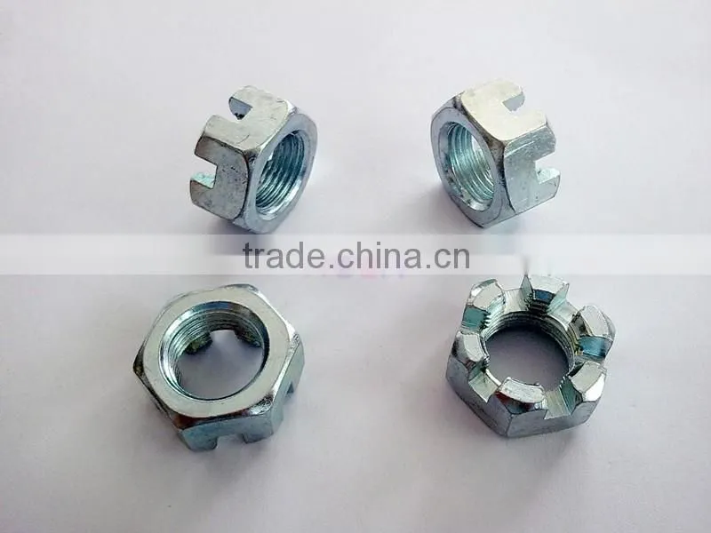 DIN935 Hexagon castle nuts