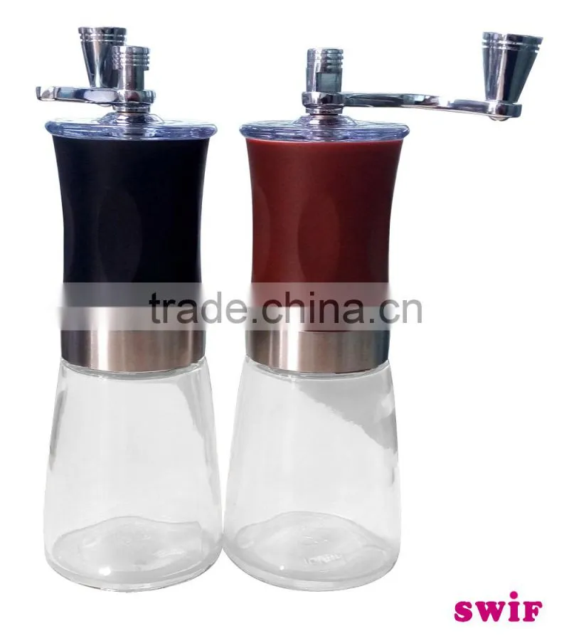 Manual Ceramic Burr Coffee Grinder For Brewing Espresso