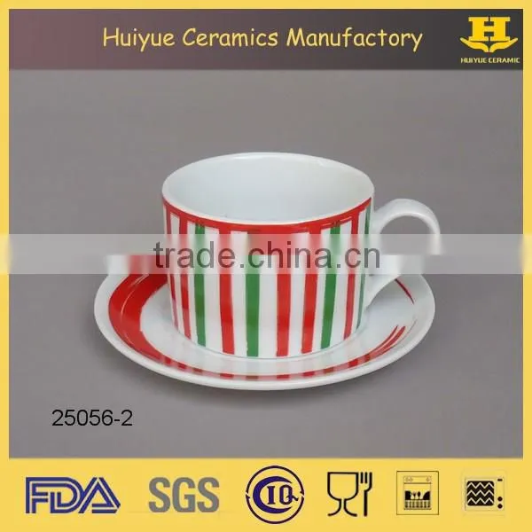 tea set for two, ceramic tea set, tea set with decal printing, new design tea set