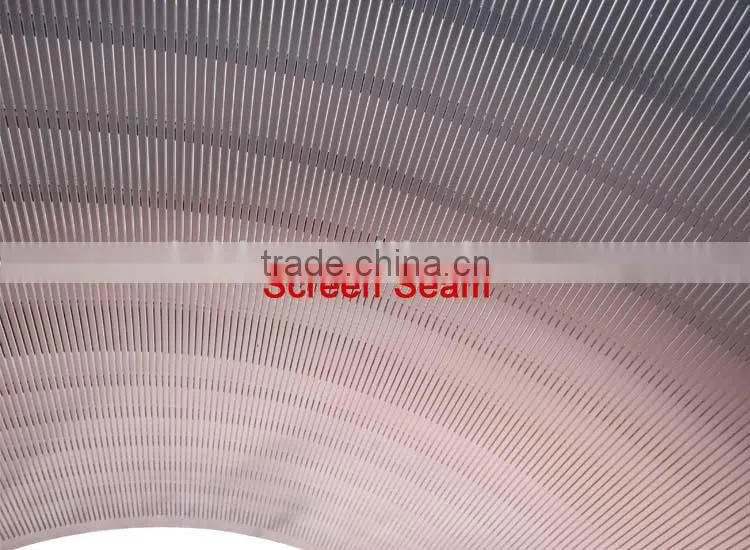 Stainless steel screen basket for pressure screen machine/ China screen machine for paper making