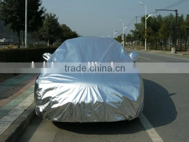 super UV proof silver sun covering car