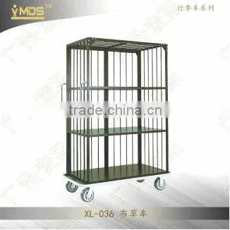 XL-034 Hotel Stainless Steel Laundry Trolley