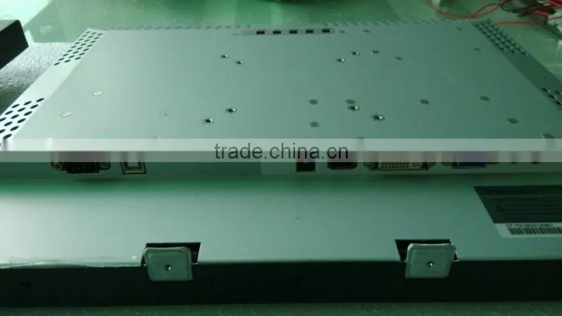 Factory price Good qualiaty 12V DC input tft 15 inch touch screen frame monitor display