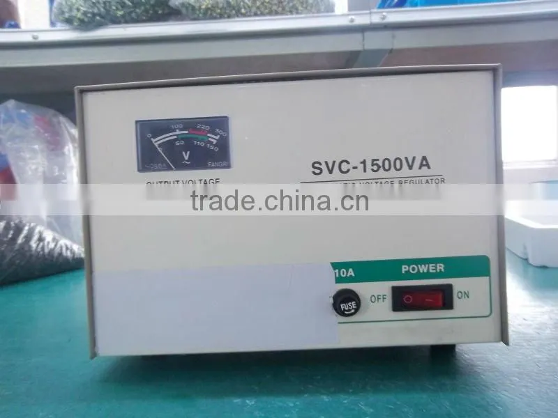 SVC 5000va servo automatic voltage regulator