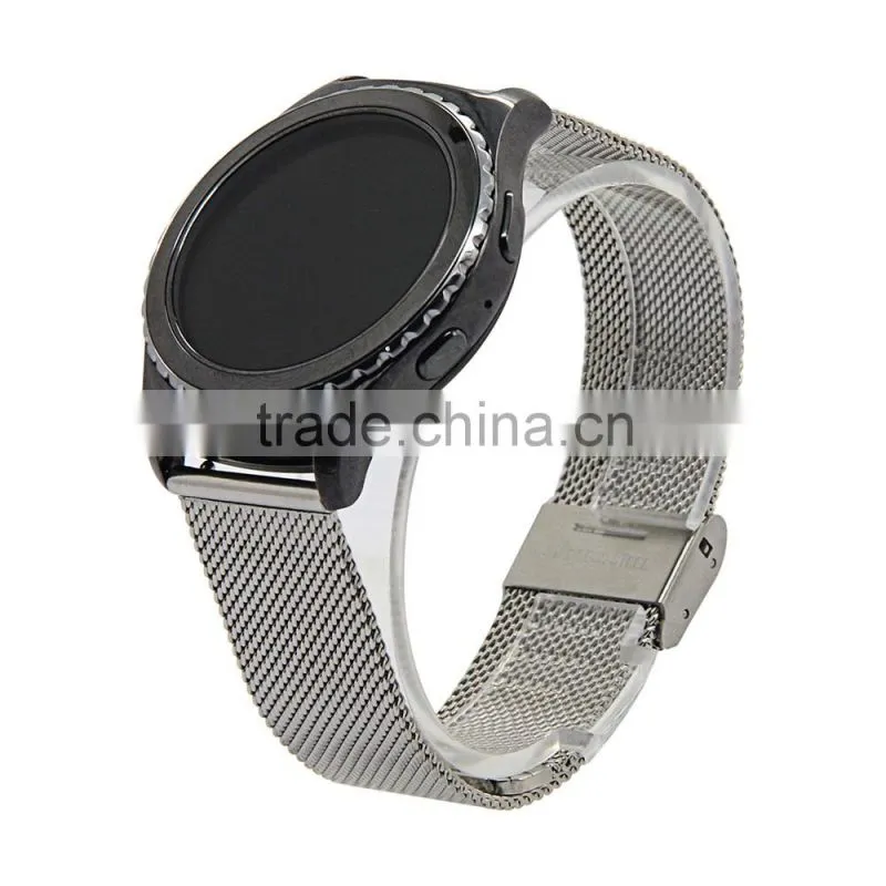 2016 hot new Stainless Steel mesh bracelet Watch band for samsung gear 2