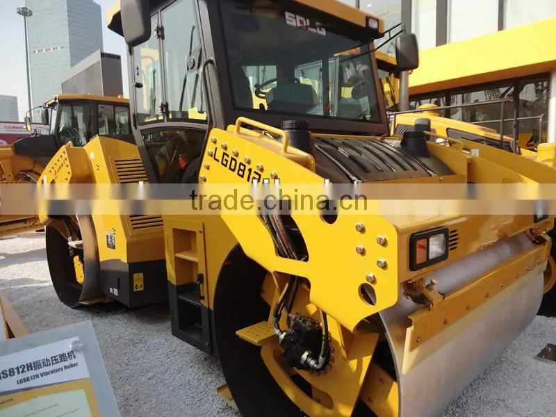 10ton double drum road roller D810H with DEUTZ engine