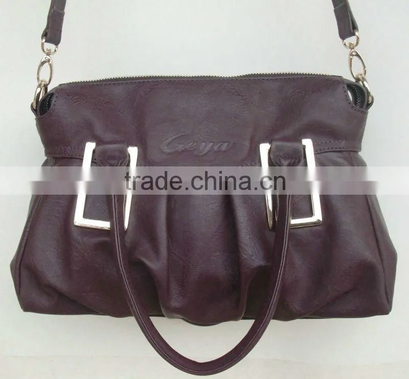Faux Leather Fashionable Handbag 2012