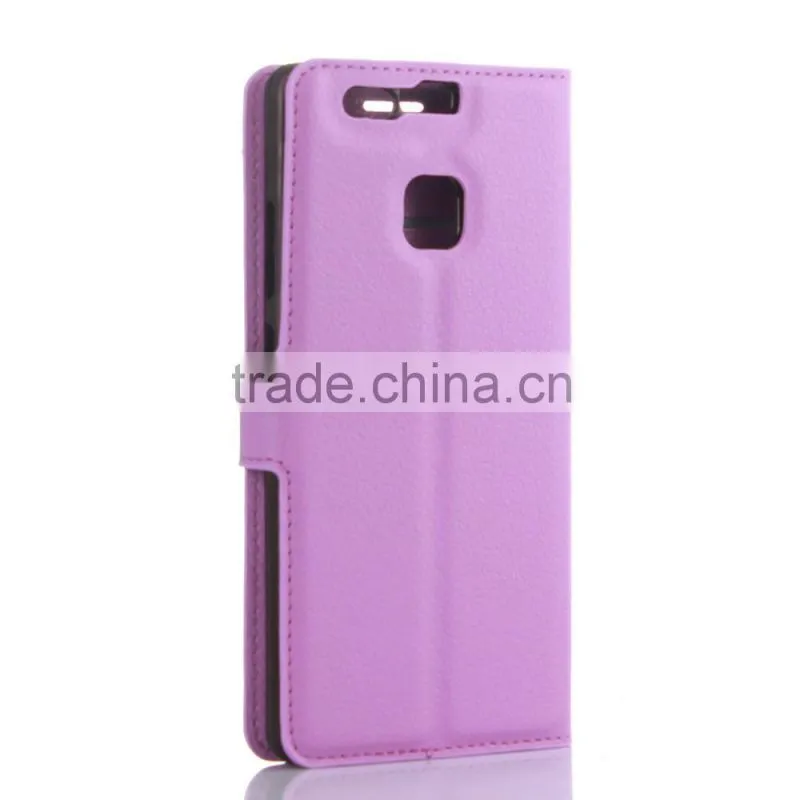 Luxury Mobile Phone Leather Case Leather Flip Case For Huawei P9