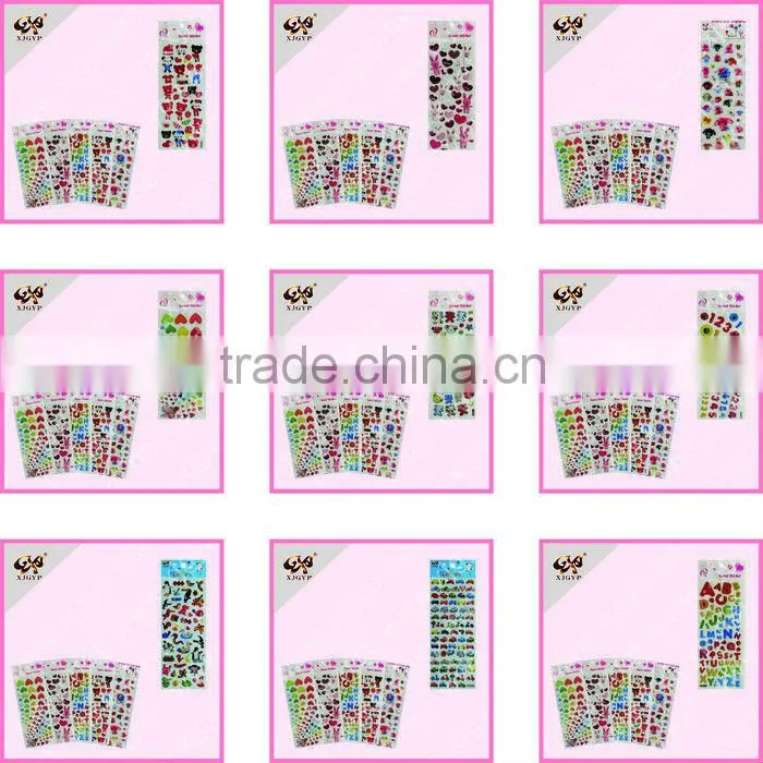 Custom clear resin epoxy sticker for promotion (EPOXY8311)