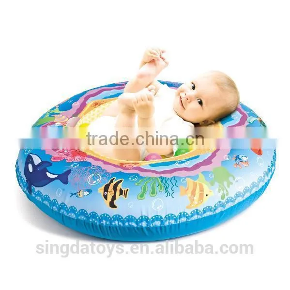 Hot Summer Toys Flower Type Baby Inflatable Cushion