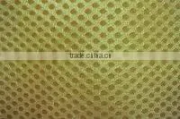100% polyester laundry dyed sandwich mesh fabric