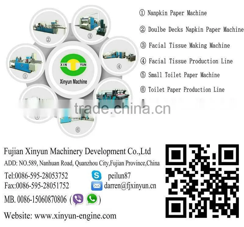 XY-OQ-7000A Full Automatic Paper Napkin Machine Price
