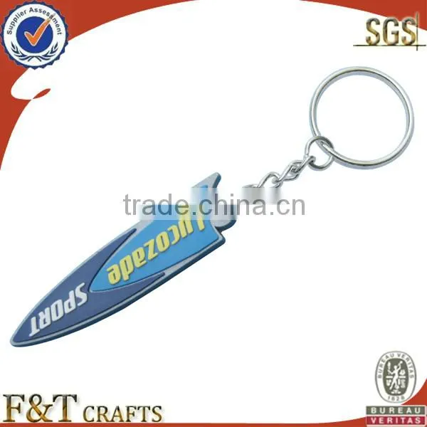 2014 custom soft pvc rubber keychain for promotions