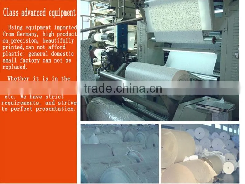 3d new design decorative waterproof price of wallpapers