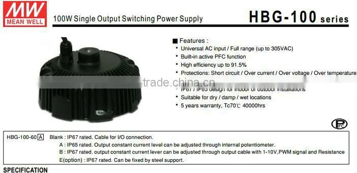 100w 36V LED driver/MeanWell100w 36v switching power supply/100W Single Output Switching Power Supply/power supplies 100w