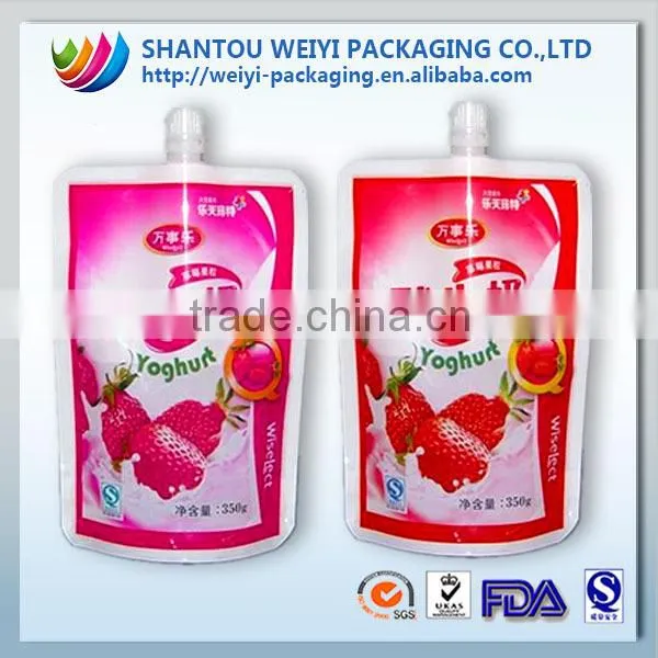 Aluminum Foil stand up spout pouch Packing