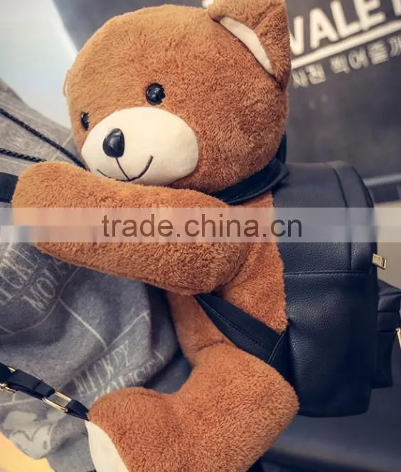 2016 new design backpack cute fashion bear backpack Korean style girl's bag
