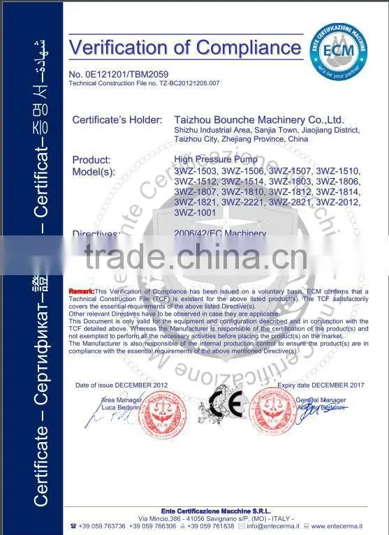3wz-2900B Triplex plunger pump