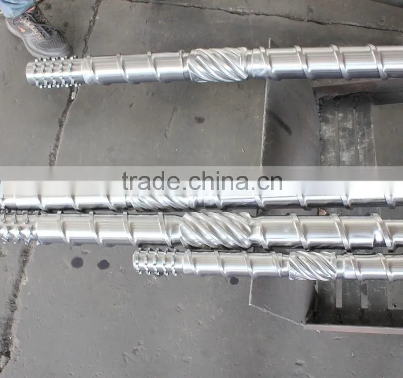 75/30 Bimetallic Screw and Barrel for PVC film Blowing machine