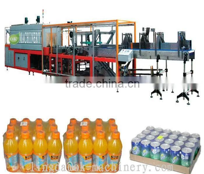 auto high speed heat shrink pack machinery