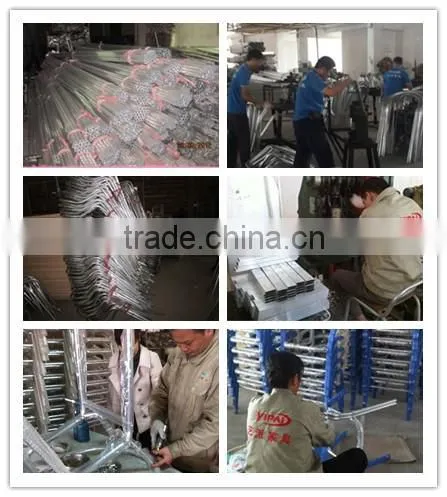 metal legs aluminum folding table base (F8H6A)