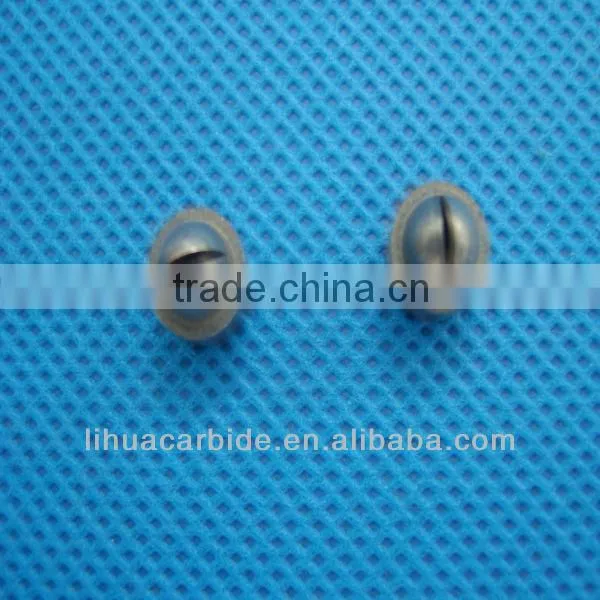 Manufacture many size of tungsten carbide turn cleaning nozzles