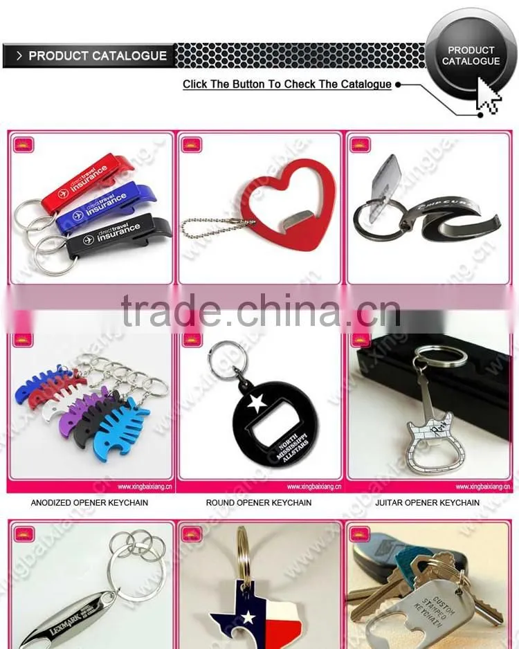 promotional gift custom metal keyring and metal keychain