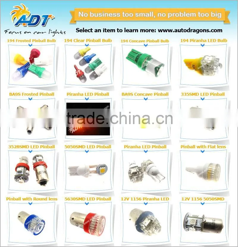 AC DC 6.3V Super Brightness 5630 pinball led lamp with flat Lens