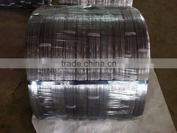 2.7/2.2mm,3.0/2.4mm Hot sales Brazil Uruguay Galvanized Oval Wire For farm fencing