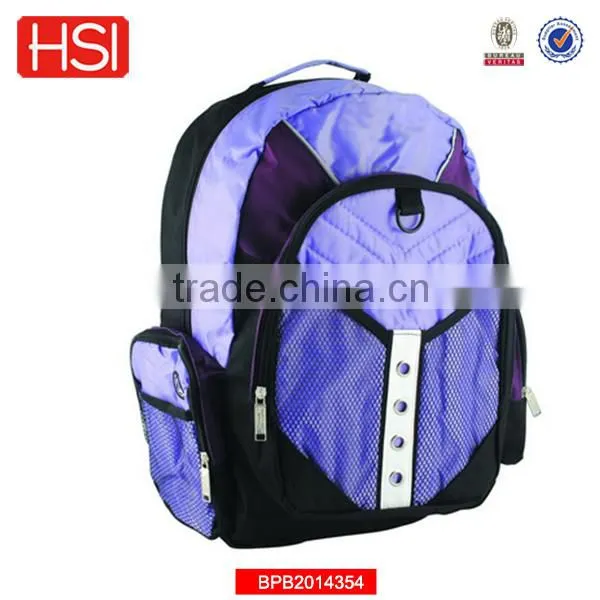BSCI audited wholesale stationery school bag for teens