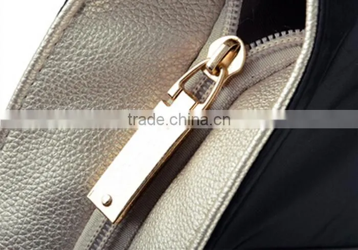 Custom NylonTote and Shoulder Portable Large Travel Shopping Bag for Women