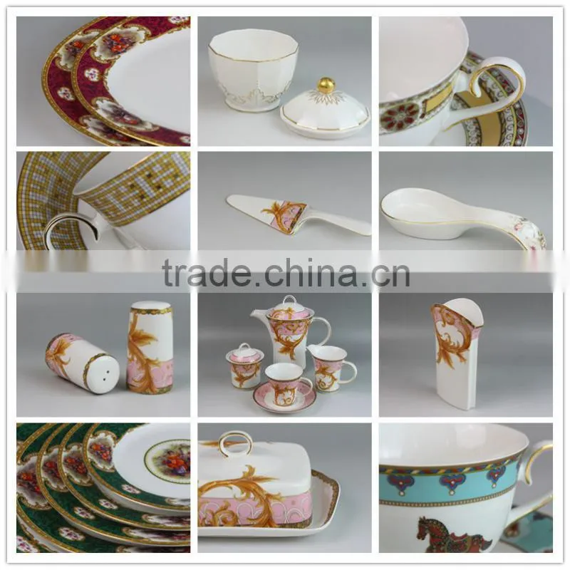2015 new products china supplier glazed ceramic dinner plate for dessert