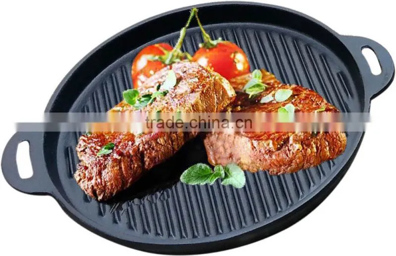 Cast iron frying pan