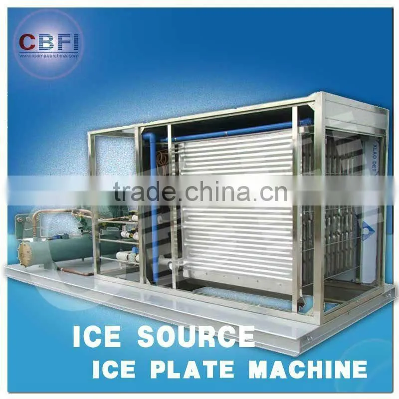 Salt water industrial ice plate machine price in Africa