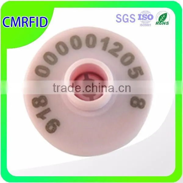 Custom number printed eartag for farm